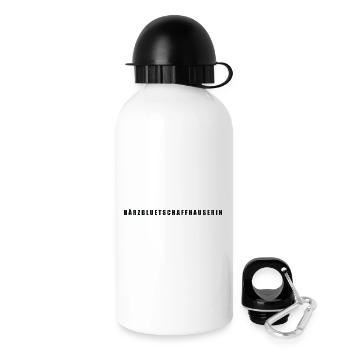 Härzbluetschaffhauserin Kanton Schaffhausen - Trinkflasche mit Deckel 500 ml - Weiß - Rechts