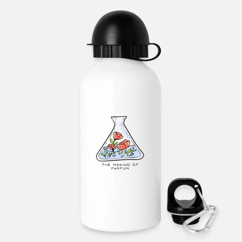 The making of parfum - Gourde avec bouchon 500 ml - blanc