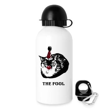 THE FOOL - Drinks Bottle with Lid 500 ml - white - Right