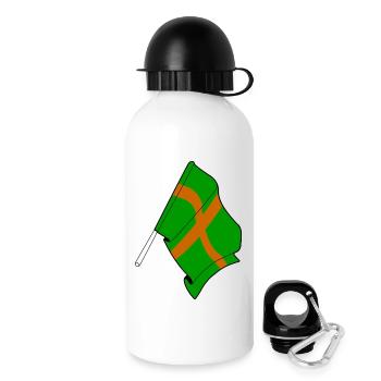 Fiers de Nimègue 4 jours - Gourde avec bouchon 500 ml - blanc - Droite