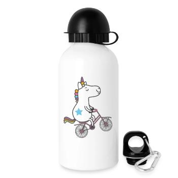 unicorn only - Trinkflasche mit Deckel 500 ml - Weiß - Rechts