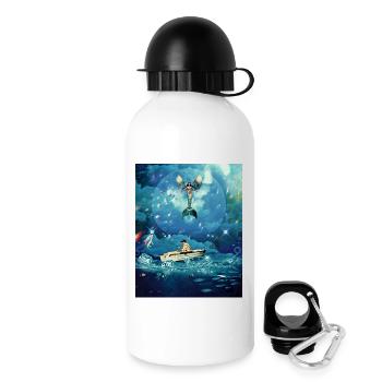 Magic Ocean - Drinks Bottle with Lid 500 ml - white - Right