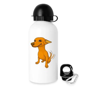 Smile - Drinks Bottle with Lid 500 ml - white - Right