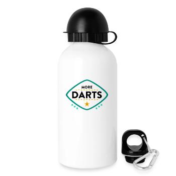 Darts - Drinks Bottle with Lid 500 ml - white - Right