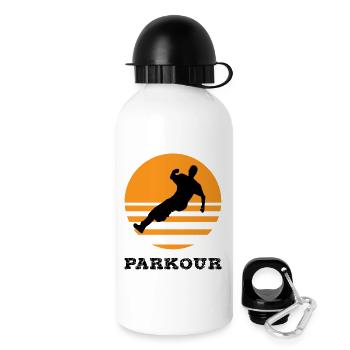 Parkour - Drinks Bottle with Lid 500 ml - white - Right