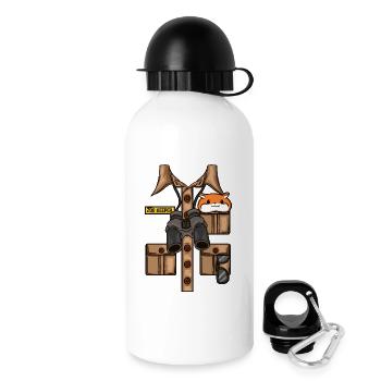 Animal keeper Savannah Africa - Drinks Bottle with Lid 500 ml - white - Right