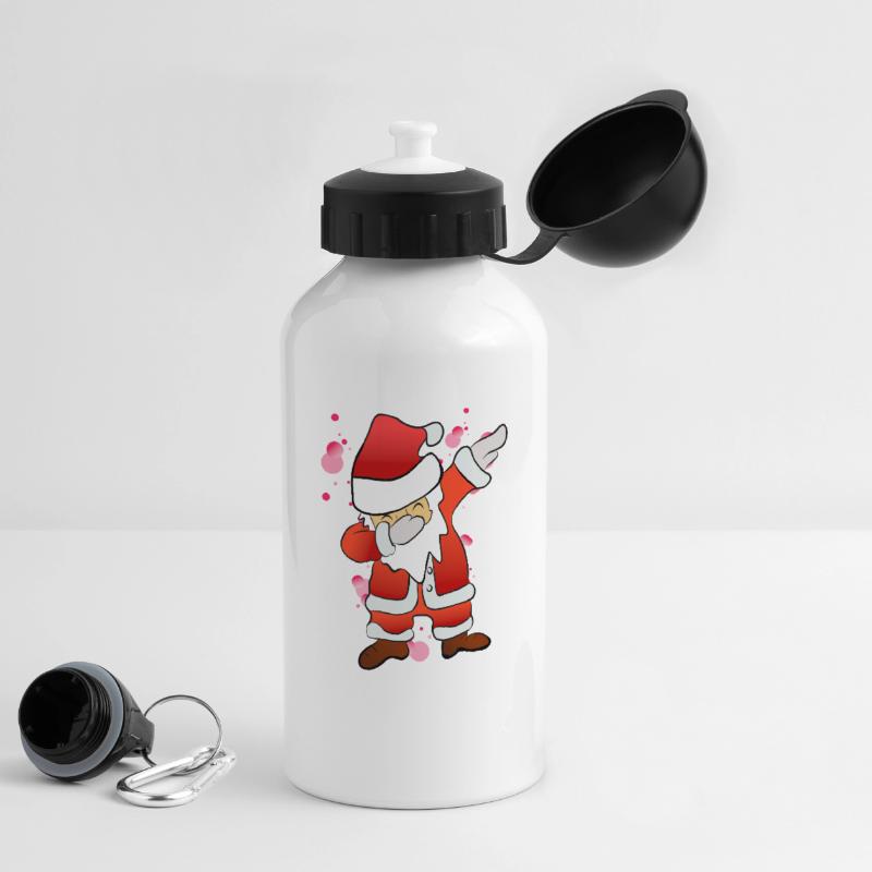 Dabbing Nicholas Drinks Bottle with Lid 500 ml