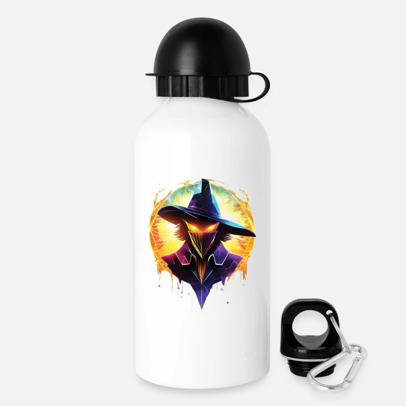 Strach_01 - Gourde avec bouchon 500 ml - blanc