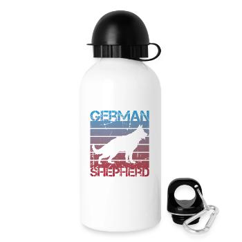 Sheepdog - Drinks Bottle with Lid 500 ml - white - Right