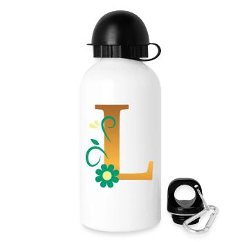 L - Drinks Bottle with Lid 500 ml - white - Right