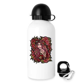 Rose Bloom Enchantress - Drinks Bottle with Lid 500 ml - white - Right
