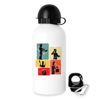 Cook Cook Cook - Drinks Bottle with Lid 500 ml - white - Right