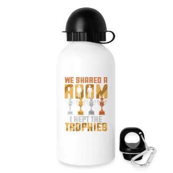 Sibling Rivalry Brother Sister - Drinks Bottle with Lid 500 ml - white - Right