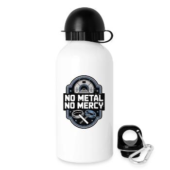 MRI Tech No Metal No Mercy Radiologist Rad Tech - Drinks Bottle with Lid 500 ml - white - Right