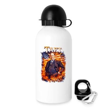 Portrait de héros Americana Storm - Gourde avec bouchon 500 ml - blanc - Droite