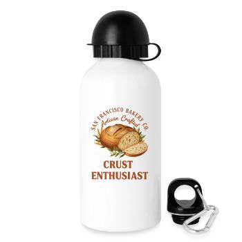 Sourdough Bread Baking Sourdough Starter Crust - Trinkflasche mit Deckel 500 ml - Weiß - Rechts