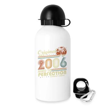 Original 2006 Vintage Retro Geburtstag Geschenk - Drinks Bottle with Lid 500 ml - white - Right