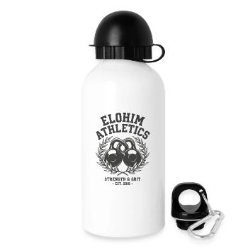 Elohim Hebrew Israelite - Trinkflasche mit Deckel 500 ml - Weiß - Rechts
