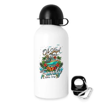 Familienurlaub Familienreise 2026 - Trinkflasche mit Deckel 500 ml - Weiß - Rechts