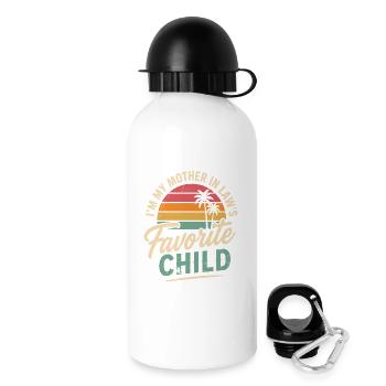 Mother-in-law's favorite child - Drinks Bottle with Lid 500 ml - white - Right
