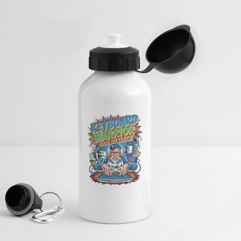 Développeur Télécommandé Guerrier Clavier Programmeur Télécommandé Gourde avec bouchon 500 ml