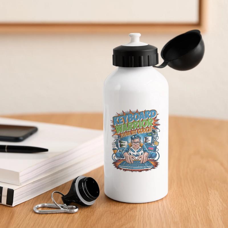 Développeur Télécommandé Guerrier Clavier Programmeur Télécommandé Gourde avec bouchon 500 ml