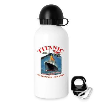 TITANIC NEW YORK CREATION Louis RUNEMBERG © Adagp - Drinks Bottle with Lid 500 ml - white - Right