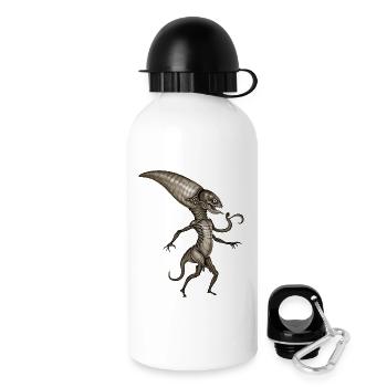 BUG #8 - dark hell - Gourde avec bouchon 500 ml - blanc - Droite