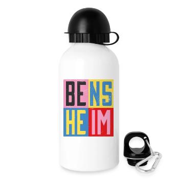 Bensheim Cities Design - Drinks Bottle with Lid 500 ml - white - Right