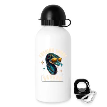 Serpent Glam Couture - Drinks Bottle with Lid 500 ml - white - Right