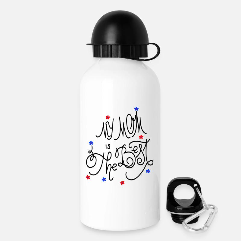Mother’s Day - Drinks Bottle with Lid 500 ml - white
