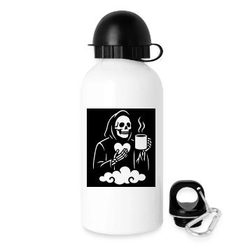 Grim Reaper Coffee Mug Design - Drinks Bottle with Lid 500 ml - white - Right