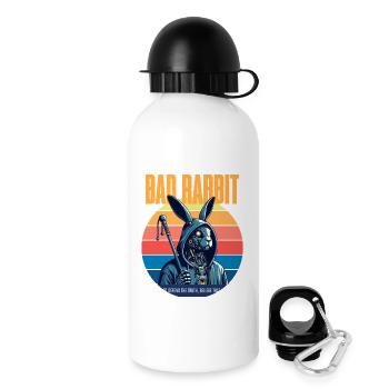 Bad Rabbit - Trinkflasche mit Deckel 500 ml - Weiß - Rechts