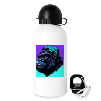 gorilla - Drinks Bottle with Lid 500 ml - white - Right
