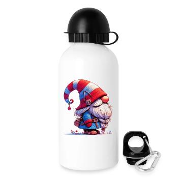 Gnome Goblin Elf - Drinks Bottle with Lid 500 ml - white - Right