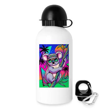 Koala - Trinkflasche mit Deckel 500 ml - Weiß - Rechts
