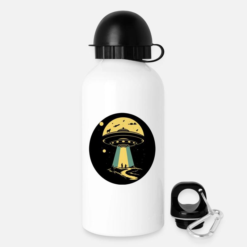 UFO - Trinkflasche mit Deckel 500 ml - Weiß