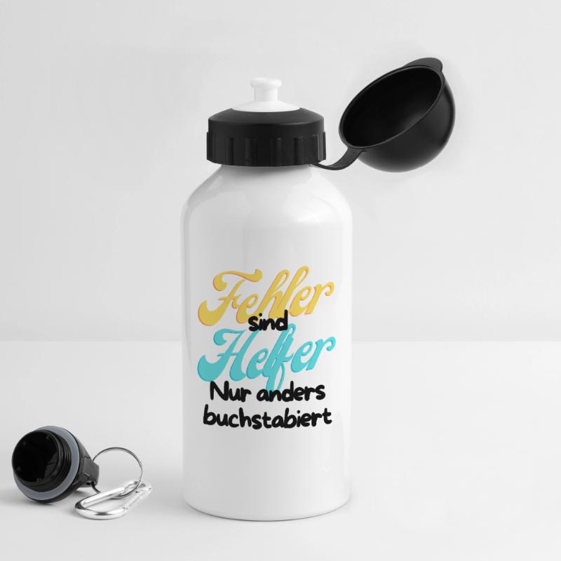 Error Helper Gradient Script Drinks Bottle with Lid 500 ml