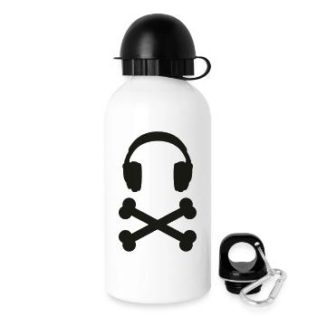 music pirat - musik piraten - Drinks Bottle with Lid 500 ml - white - Right