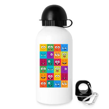 Motivation - Gourde avec bouchon 500 ml - blanc - Droite