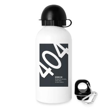 Erreur 404 Motivation introuvable - Gourde avec bouchon 500 ml - blanc - Droite
