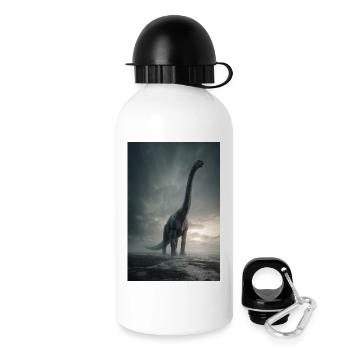 Nebelgebundener Sauropod Dawn - Trinkflasche mit Deckel 500 ml - Weiß - Rechts