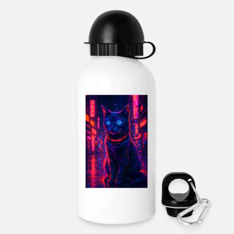 RockyZoo26 - Gourde avec bouchon 500 ml - blanc