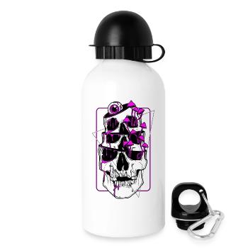 False Awakenig Loop - Drinks Bottle with Lid 500 ml - white - Right