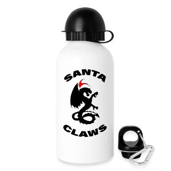 SANTA CLAWS - Drinks Bottle with Lid 500 ml - white - Right