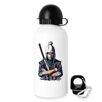 Samurai Warrior - Drinks Bottle with Lid 500 ml - white - Right