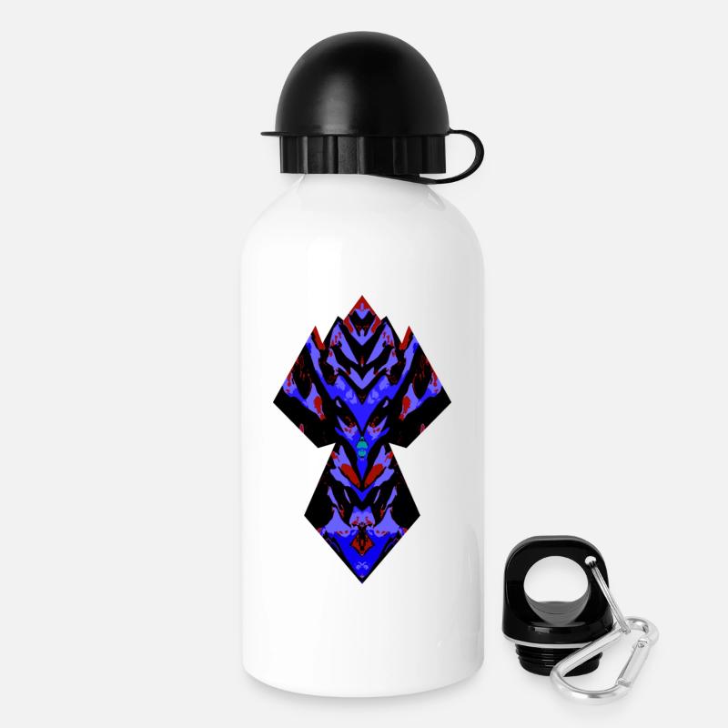 Dieu de l’Erreur, Sigil Noir, Gardien du Vide - Gourde avec bouchon 500 ml - blanc