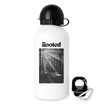Rooted - Trinkflasche mit Deckel 500 ml - Weiß - Rechts