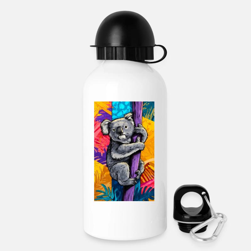 Koala - Gourde avec bouchon 500 ml - blanc