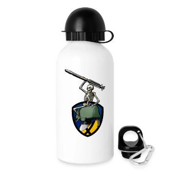 Irischer Tee - Trinkflasche mit Deckel 500 ml - Weiß - Rechts